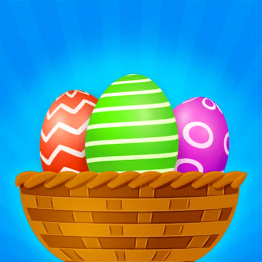 Caslix Color Eggs browser game cover
