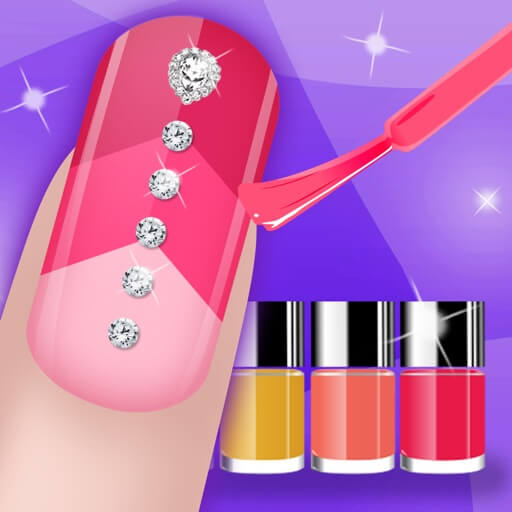 Caslix Nails Done browser game cover