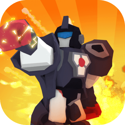 Caslix Police Panda Robot browser game cover